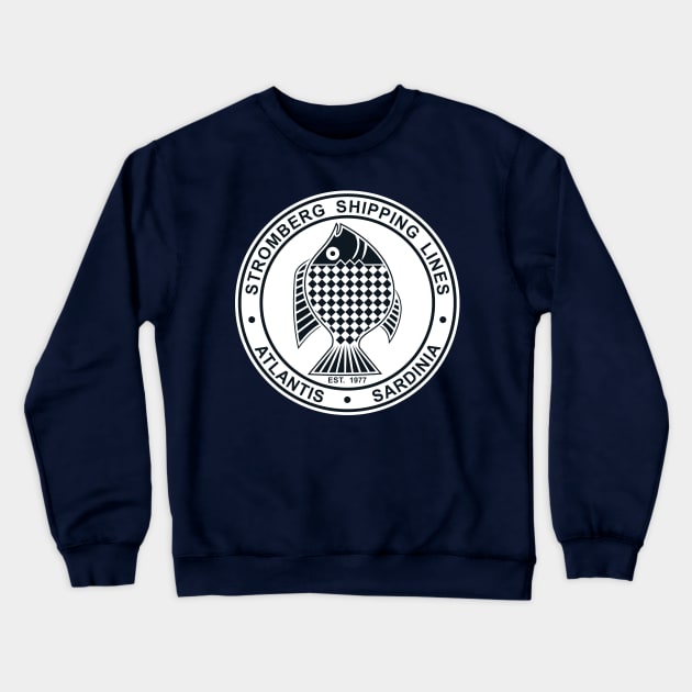 Stromberg Shipping Line Crewneck Sweatshirt by MBK